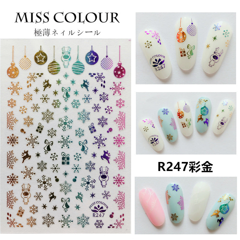 Miss Colour Nail Stickers MSS038