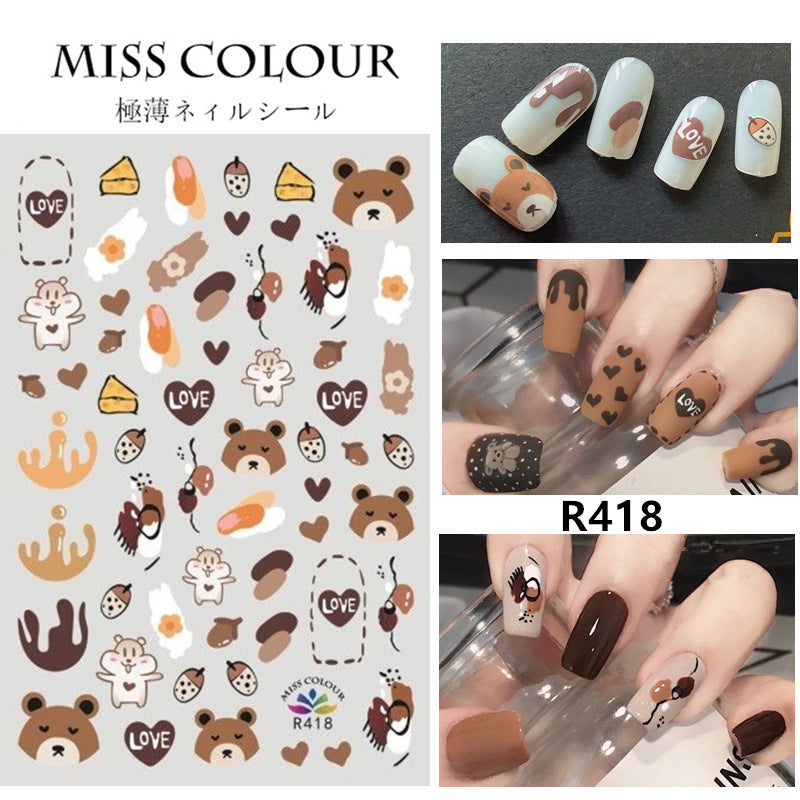 Miss Colour Nail Stickers MSS003