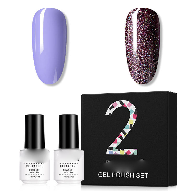 NGRO020 Multicolor Nail Polish Set 2PCS