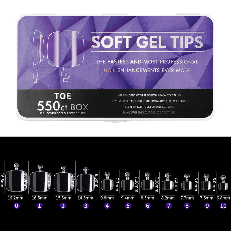 Soft Gel Nail Tips SGNT011