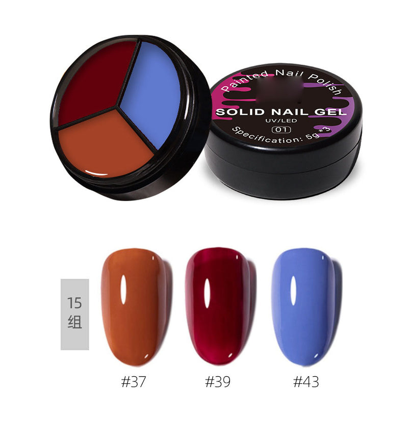 NGMB002 canned cream glue, solid glue, solid glue nail polish