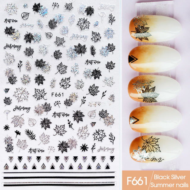 5D Nail Stickers  NSF018