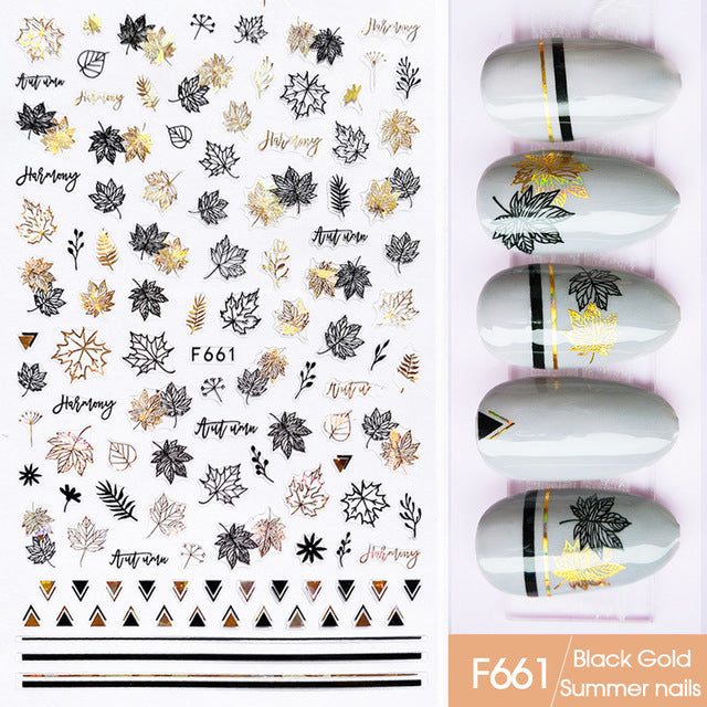 5D Nail Stickers  NSF020