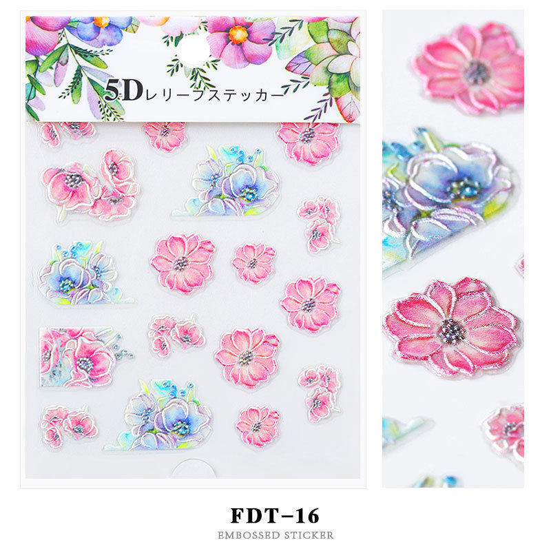 5D Nail Stickers  NSF004