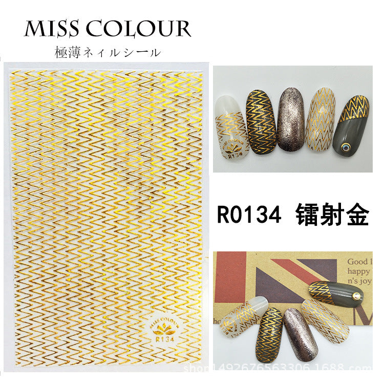 Miss Colour Nail Stickers MSS017