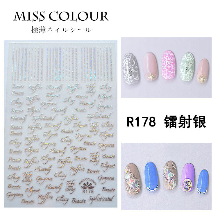 Miss Colour Nail Stickers MSS027