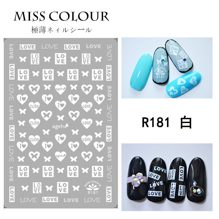 Miss Colour Nail Stickers MSS002