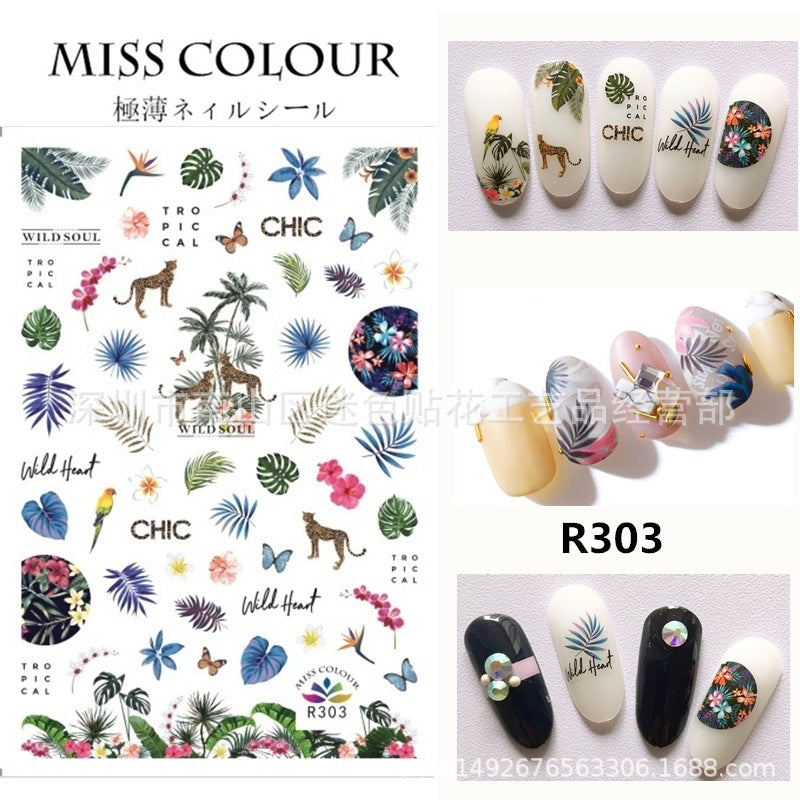 Miss Colour Nail Stickers MSS015