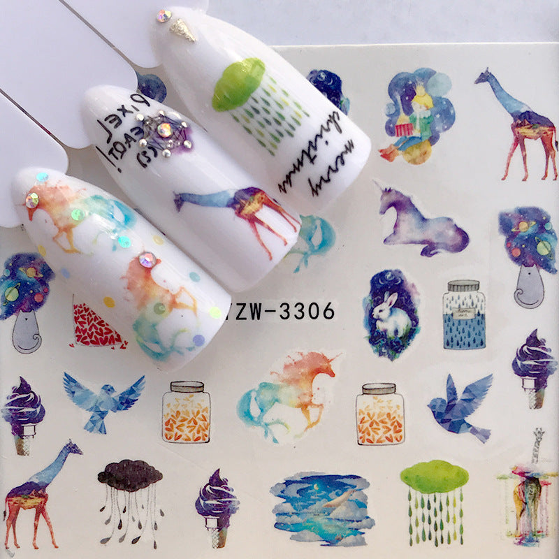 Nail Stickers YZW 010