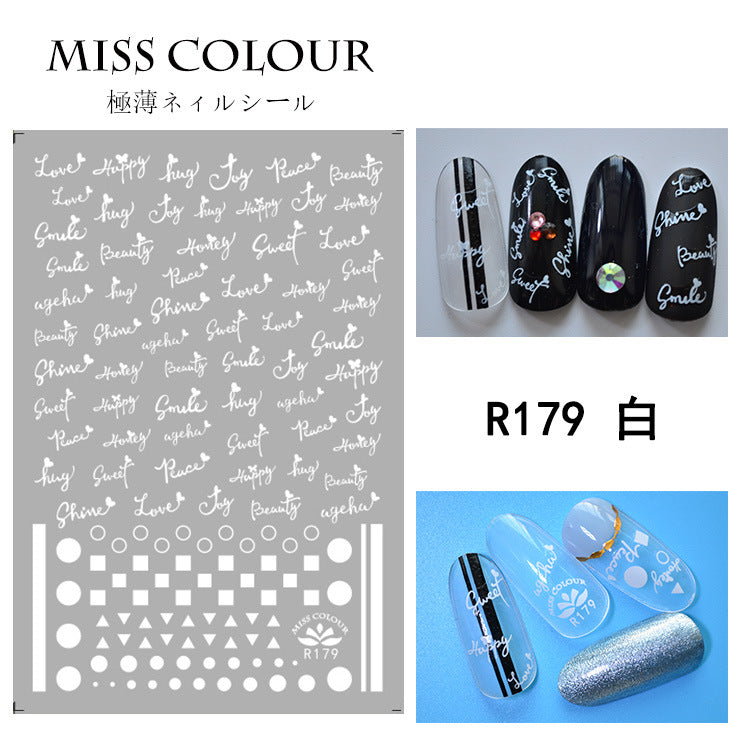 Miss Colour Nail Stickers MSS027