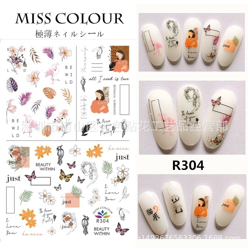 Miss Colour Nail Stickers MSS015