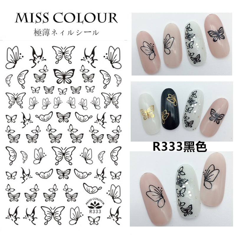 Miss Colour Nail Stickers MSS009