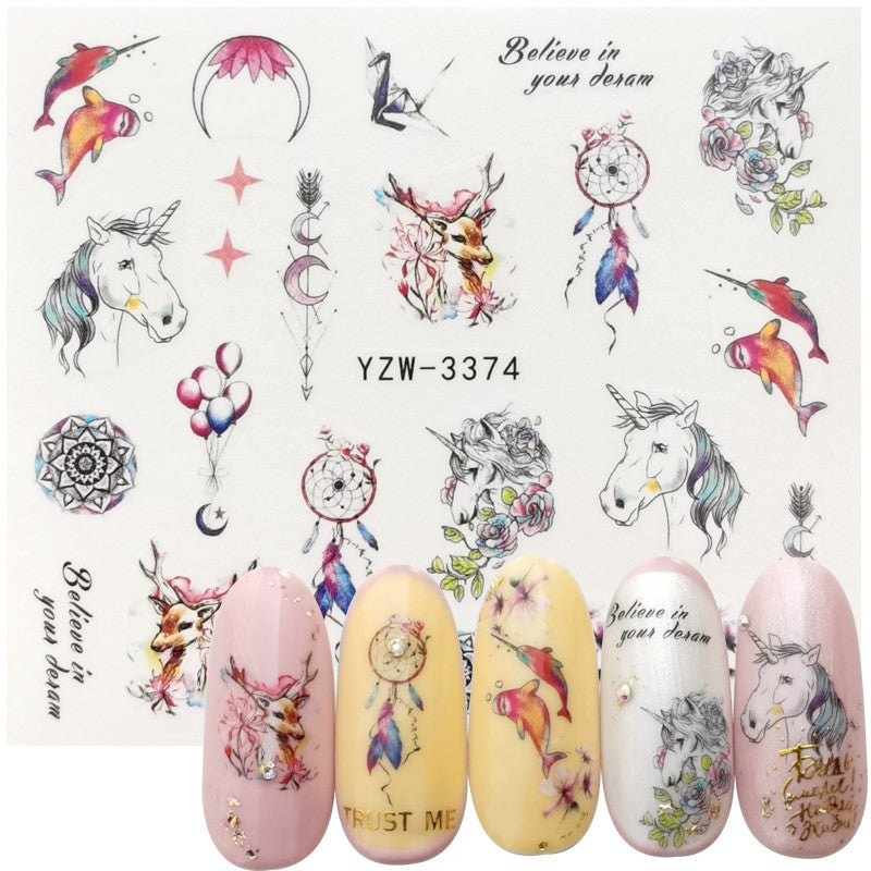 Nail Stickers YZW 012