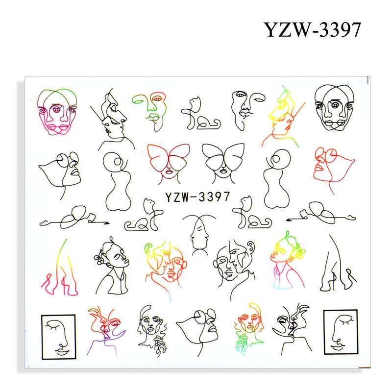 Nail Stickers YZW 020