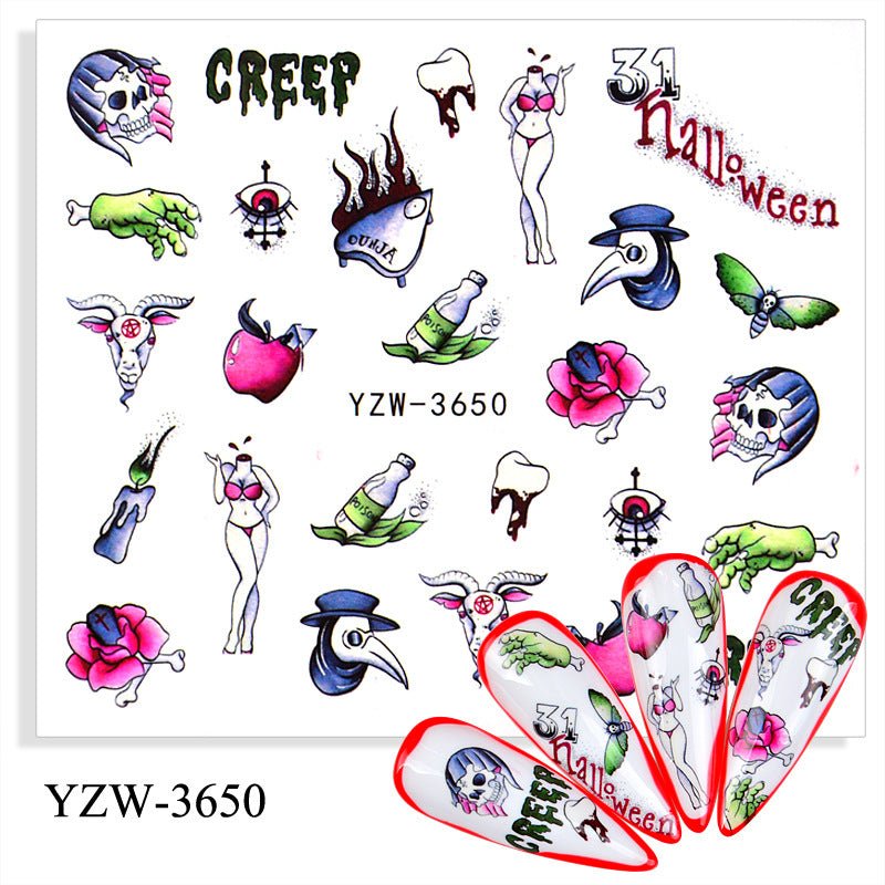 Halloween Nail Stickers YHLS014