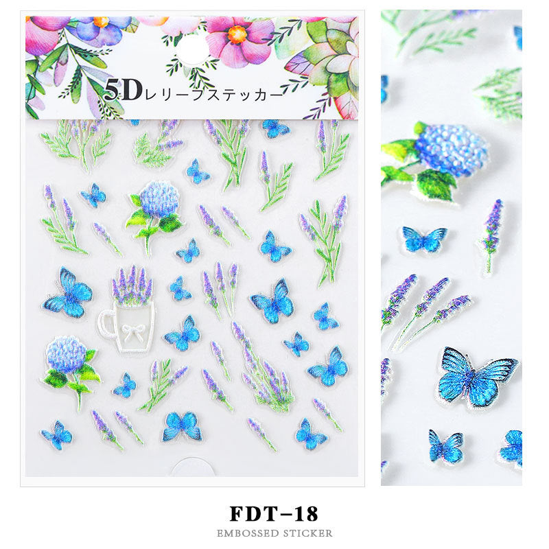 5D Nail Stickers  NSF004