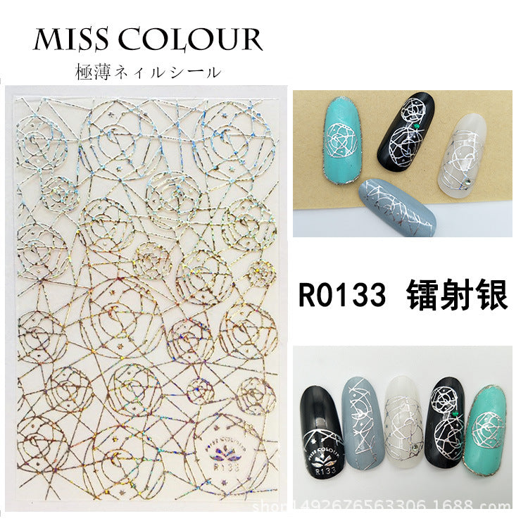 Miss Colour Nail Stickers MSS035