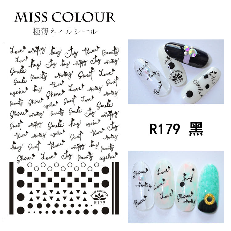 Miss Colour Nail Stickers MSS027