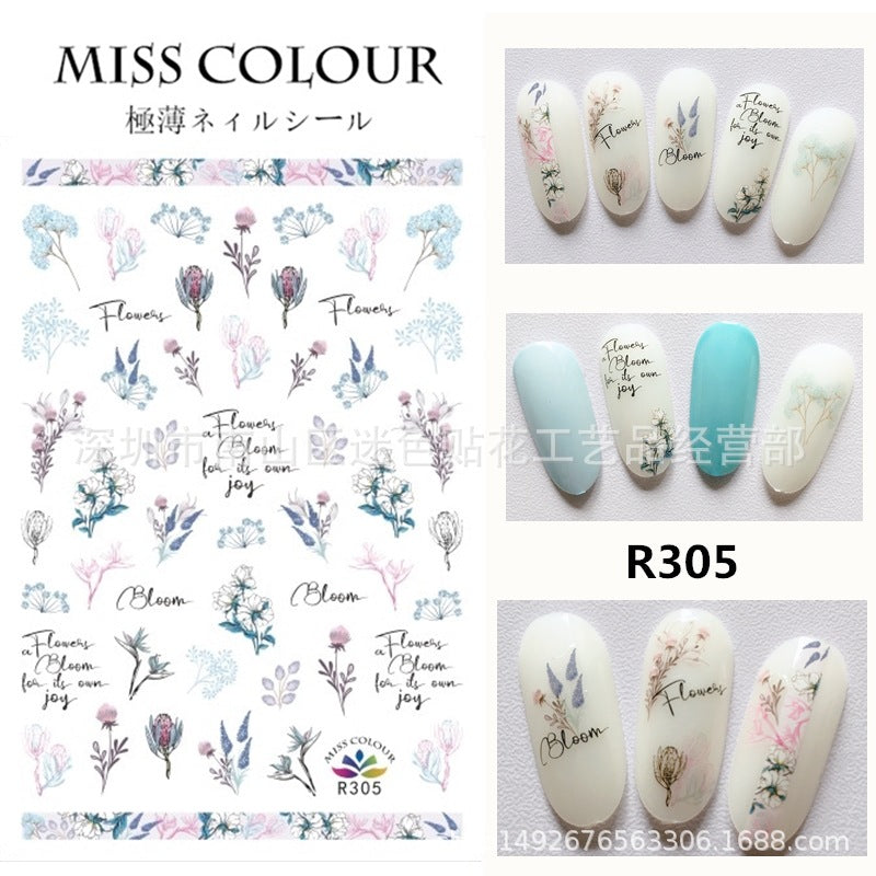 Miss Colour Nail Stickers MSS015