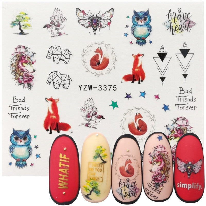 Nail Stickers YZW 012