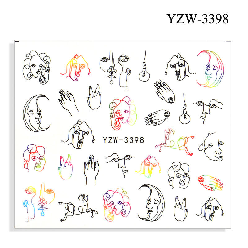 Nail Stickers YZW 020