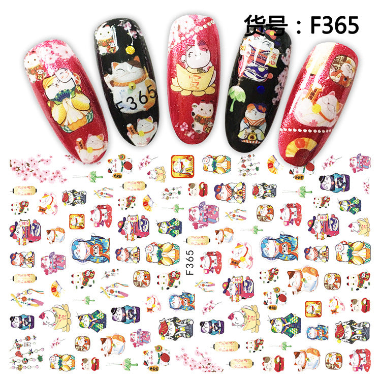 Miss Colour Nail Stickers MSS028