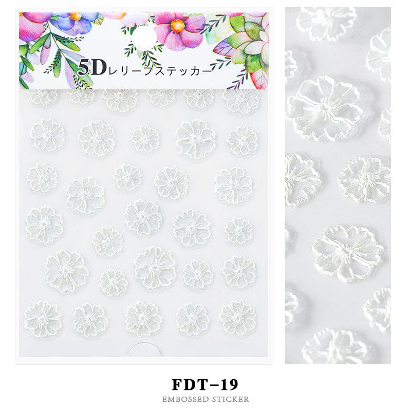 5D Nail Stickers  NSF004