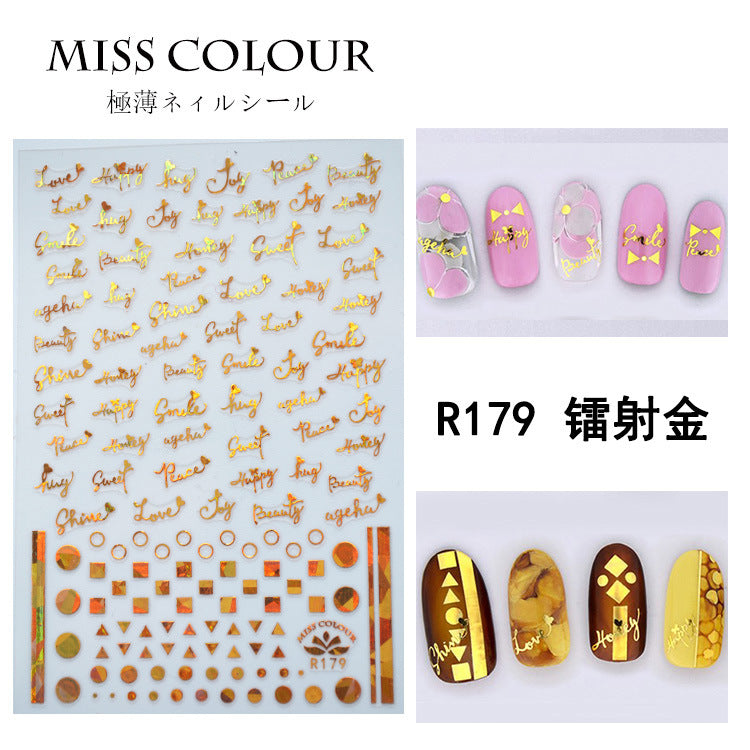 Miss Colour Nail Stickers MSS027