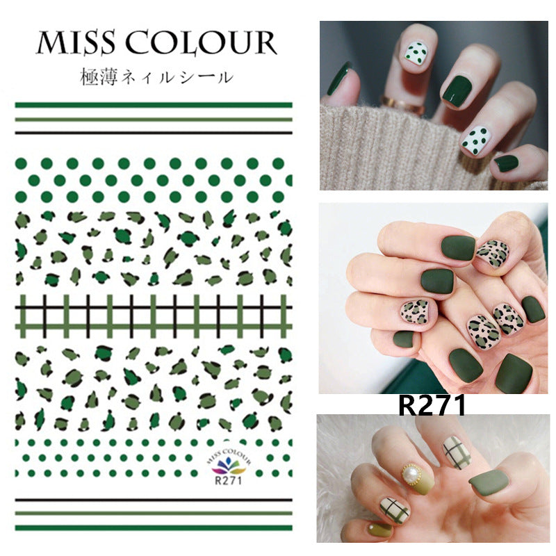 Miss Colour Nail Stickers MSS014