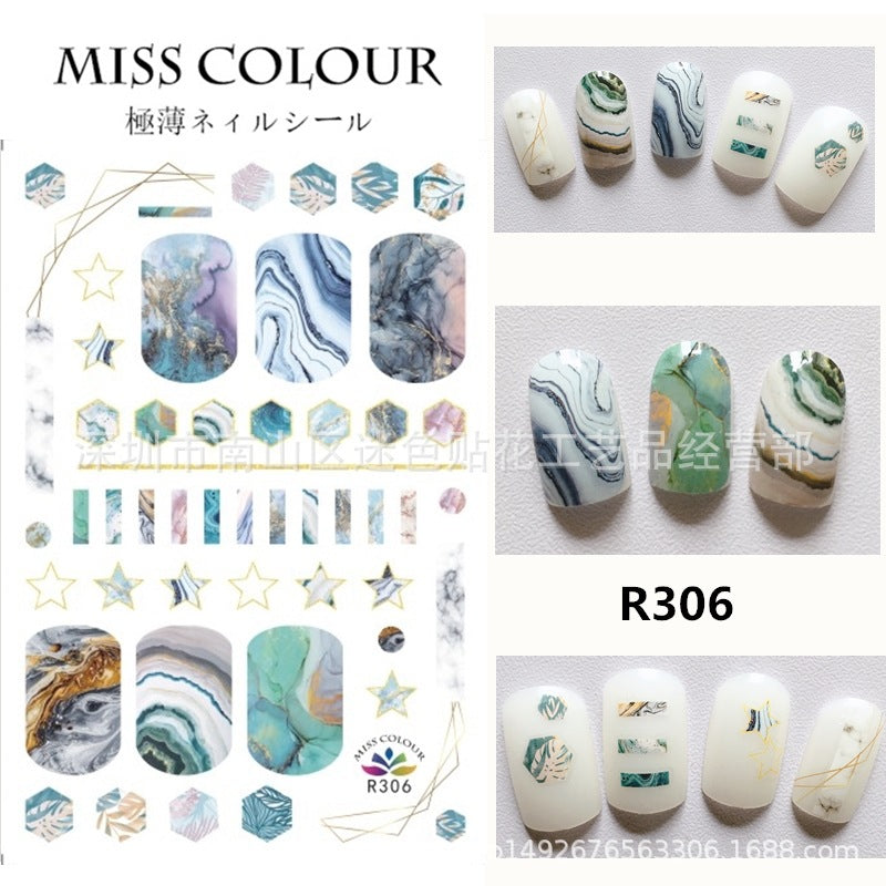 Miss Colour Nail Stickers MSS015