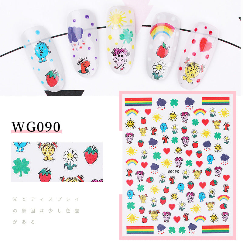 Nail Stickers NS018