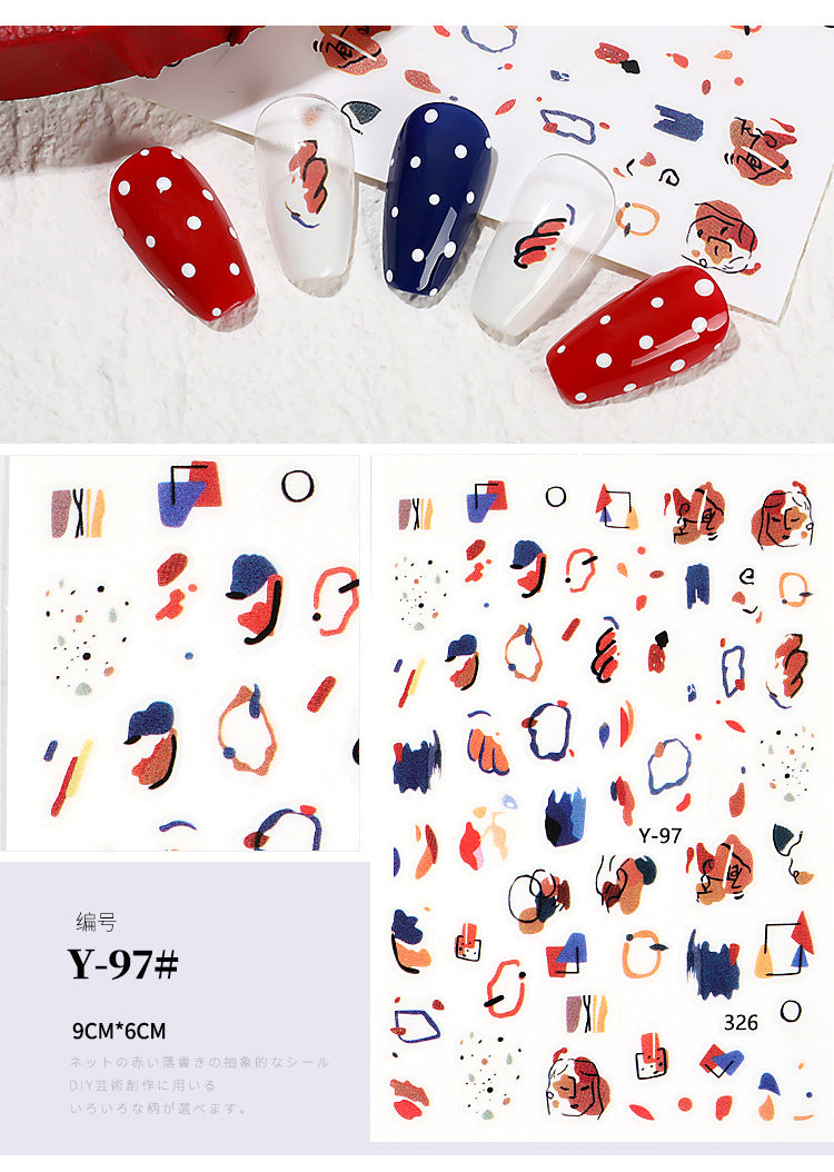 Nail Stickers NS008