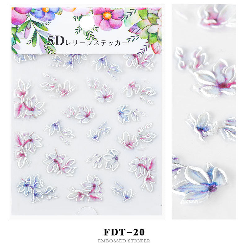 5D Nail Stickers  NSF004