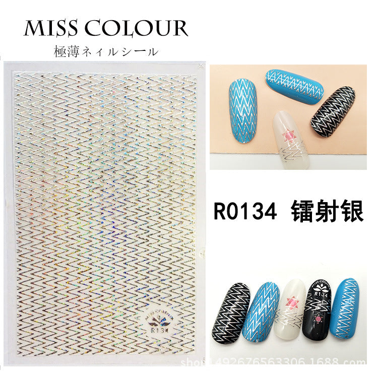 Miss Colour Nail Stickers MSS035