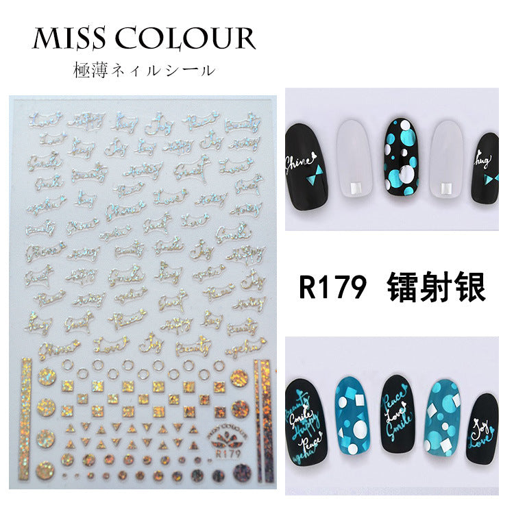 Miss Colour Nail Stickers MSS027