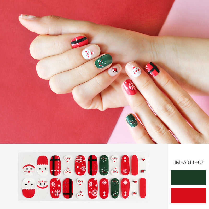 Christmas Press on Nail Tips CSNT002