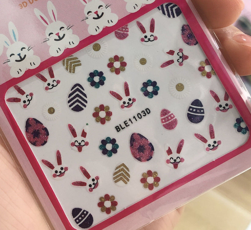 Easter Nail Stickers NSE016