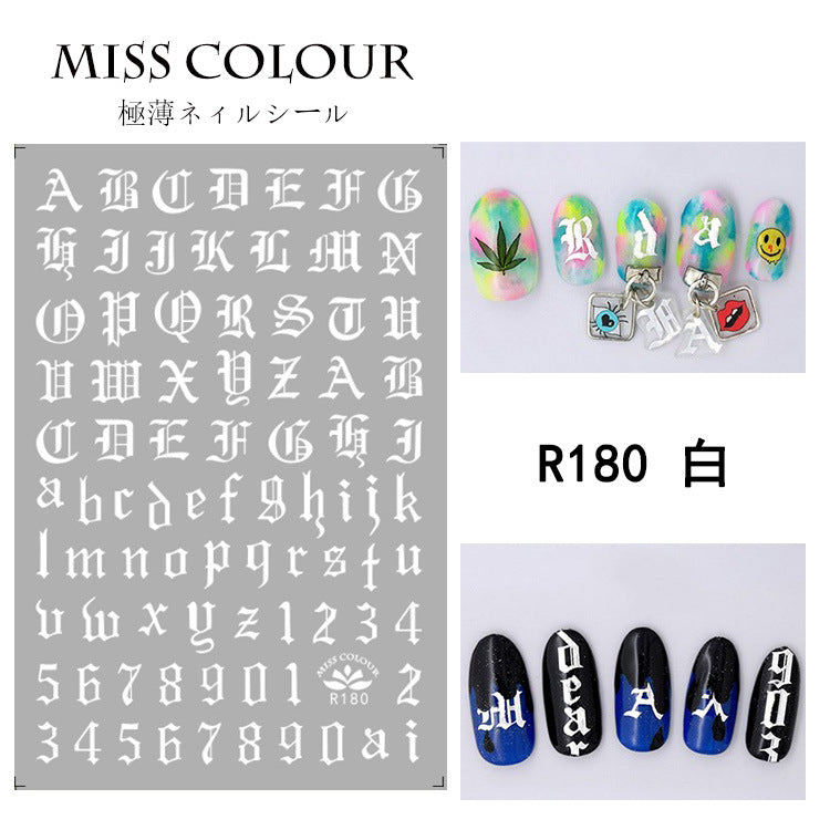 Miss Colour Nail Stickers MSS027