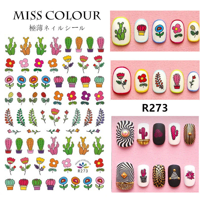 Miss Colour Nail Stickers MSS014