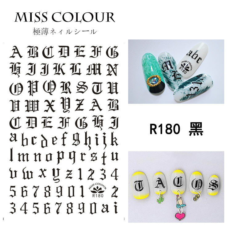 Miss Colour Nail Stickers MSS027