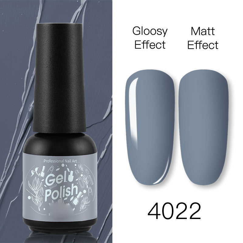 NGRO029 plastic bottle mixed color nail polish glue 8ML