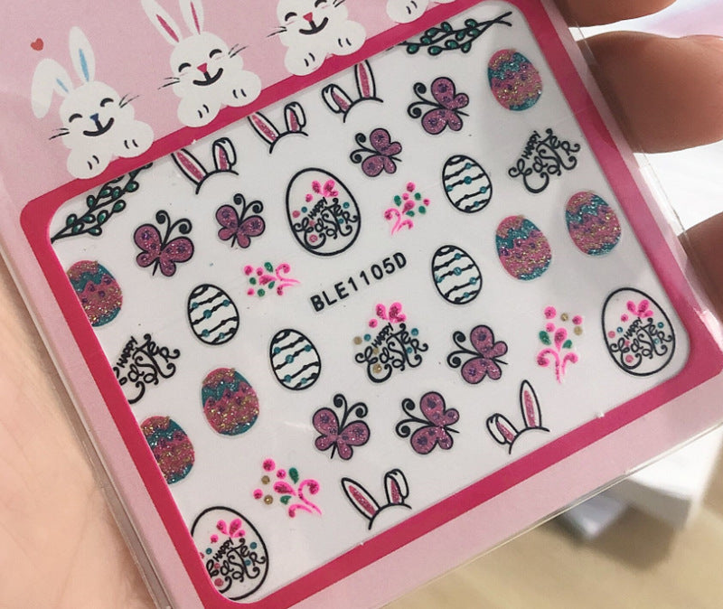 Easter Nail Stickers NSE016