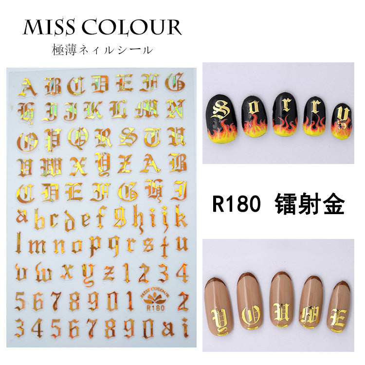 Miss Colour Nail Stickers MSS027