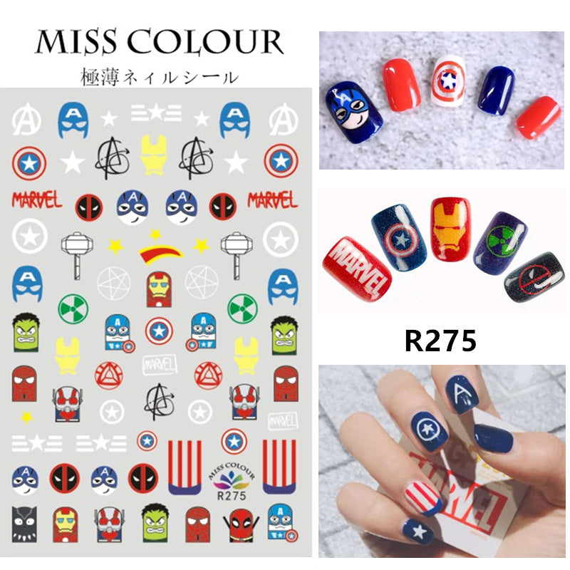 Miss Colour Nail Stickers MSS014