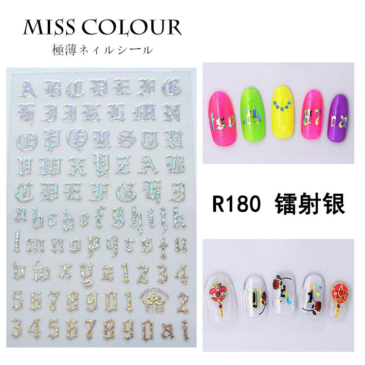 Miss Colour Nail Stickers MSS027