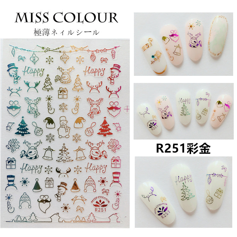 Miss Colour Nail Stickers MSS024