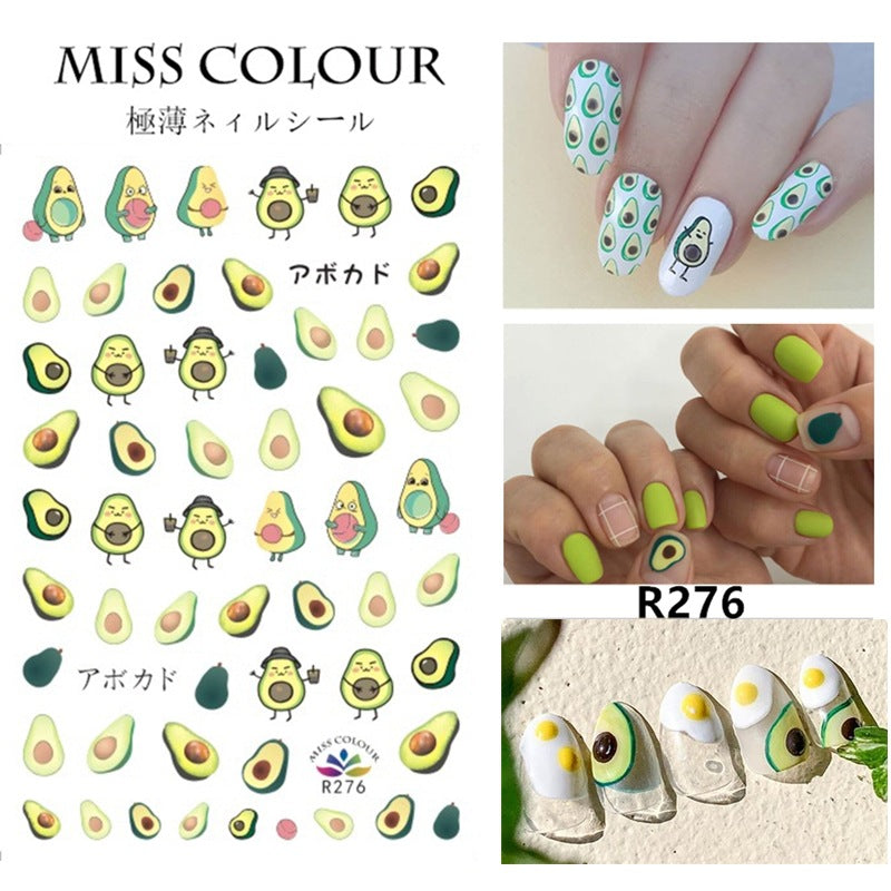 Miss Colour Nail Stickers MSS014