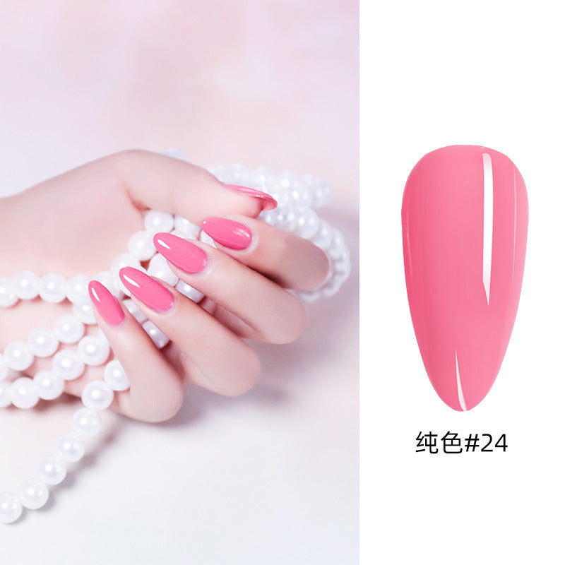 NGPF031 nude color phototherapy paint glue, black and white red nail polish glue