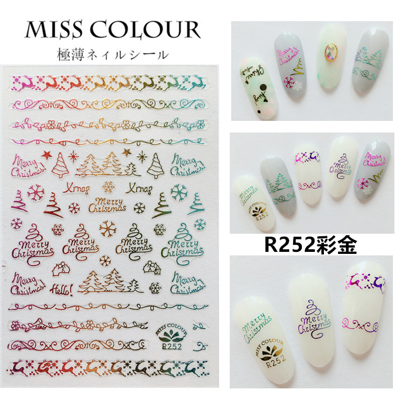 Miss Colour Nail Stickers MSS038