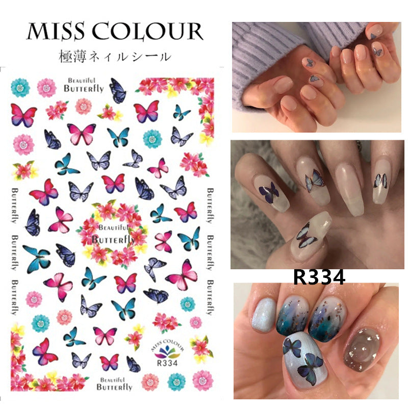 Miss Colour Nail Stickers MSS009